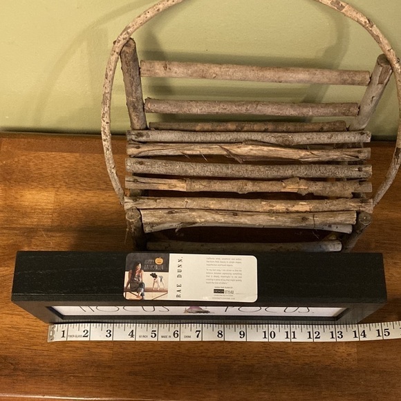 NWT! RAE DUNN "HOCUS POCUS" WITH GNOME WOODEN TABLETOP SIGN - Picture 7 of 9